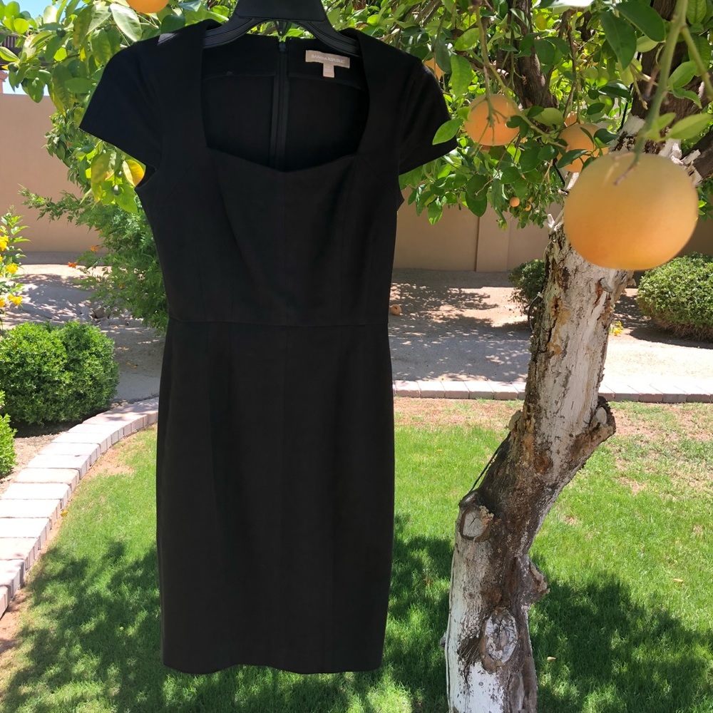 Banana Republic square neck dress 0